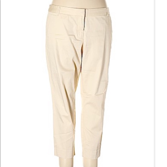 J. Crew Pants - JCrew Cropped Tan Pants